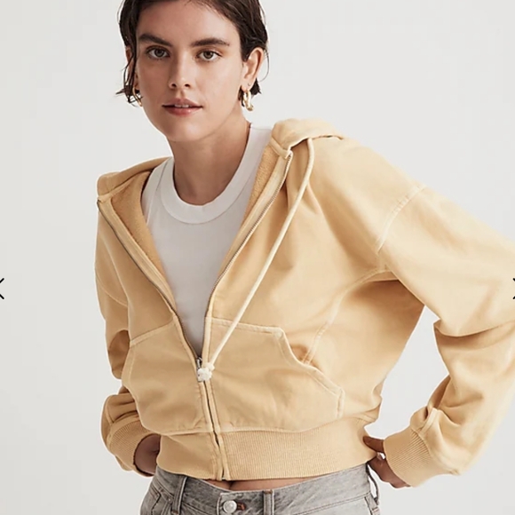 MADEWELL Terry Zip-Front Hoodie (XXL) - Picture 2 of 8